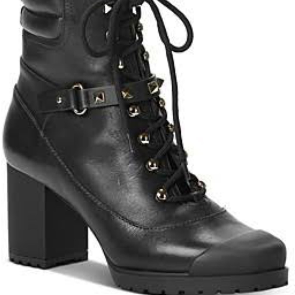 Valentino Garavani rockstud Combat boots